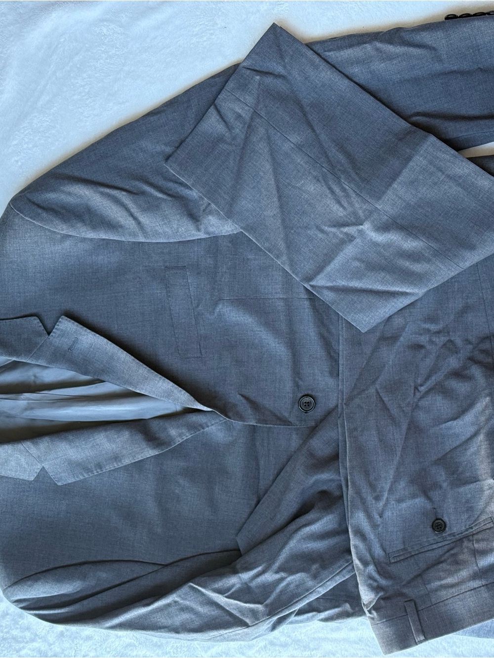Lauren Ralph Lauren Men’s Slim Fit Gray 2-Piece Suit